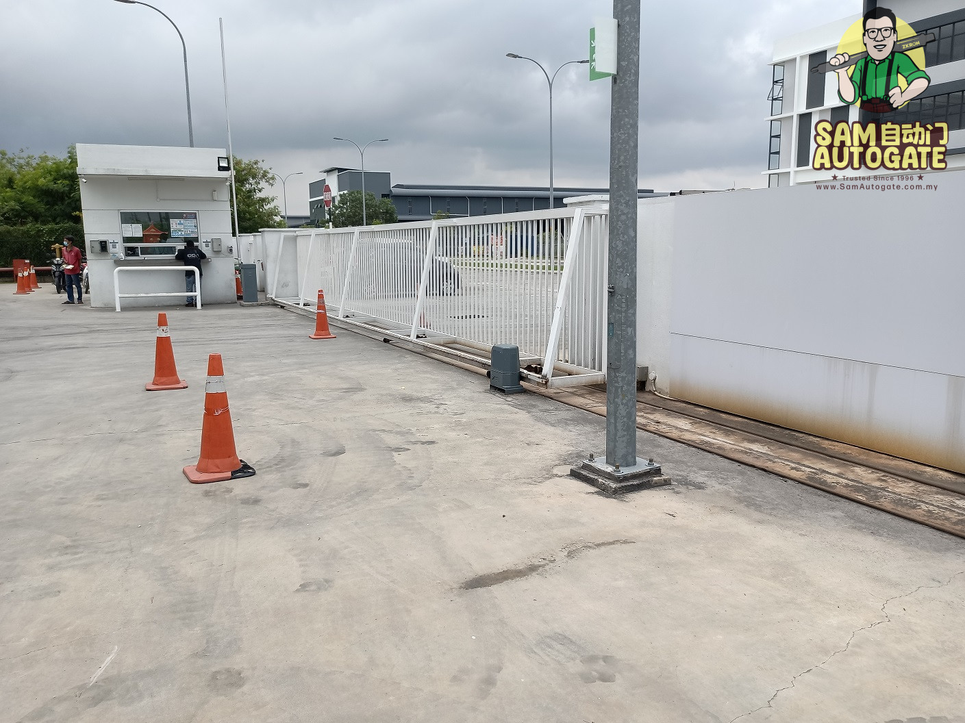 Industrial Sliding Auto Gate Repair Shah Alam