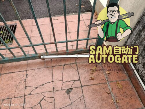 Pasang Autogate KRON Baru Bukit Jelutong