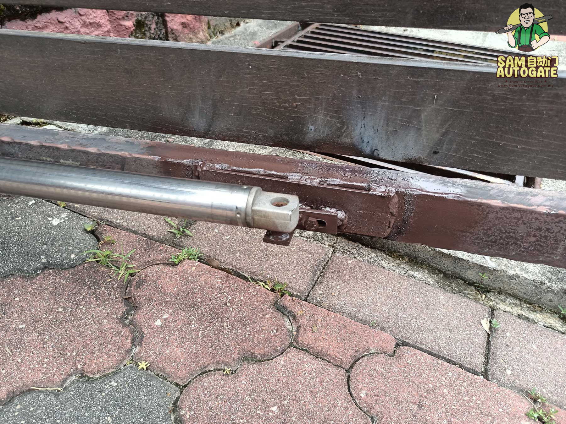Repair Arm Autogate Bracket Bukit Jelutong