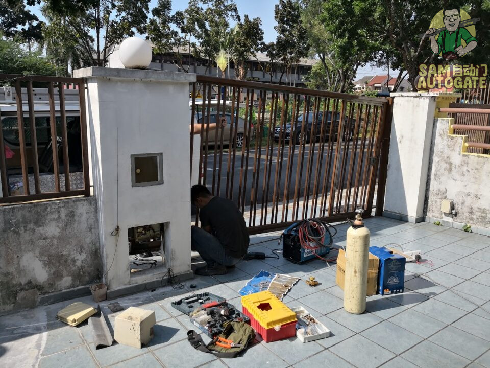 Replace Sliding Auto Gate Subang Jaya