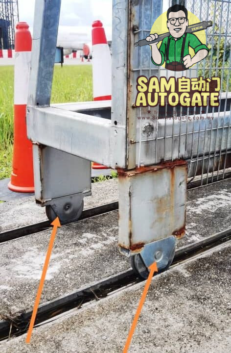 Sliding Auto Gate Wheel Replacement Sepang