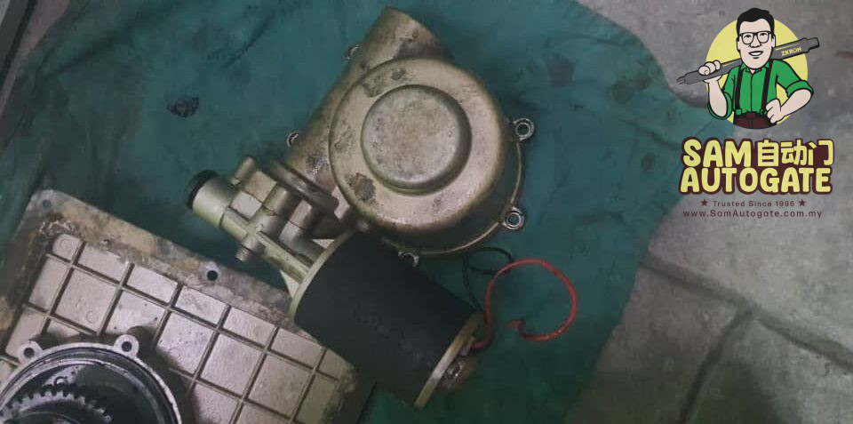 Underground Autogate Gearbox Putra Height