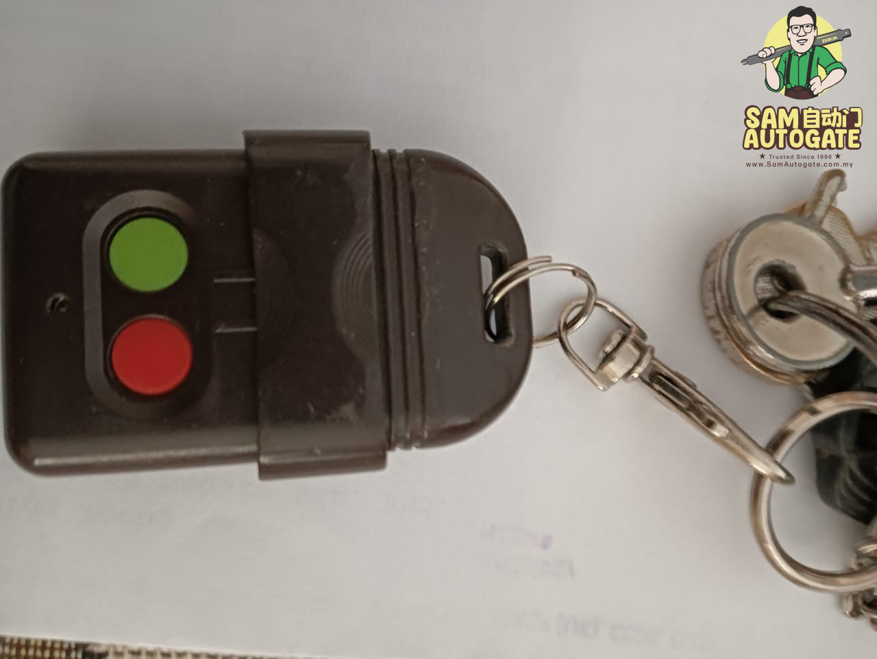 Baiki Autogate Remote Bangi