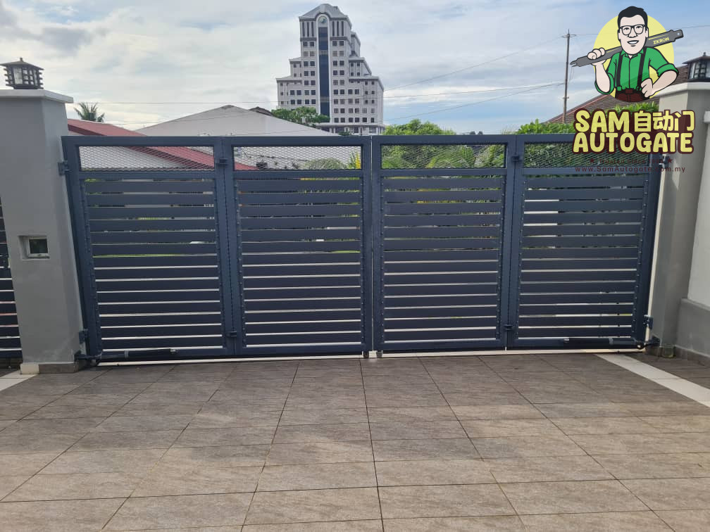 Folding Auto Gate Roller Repair PJ