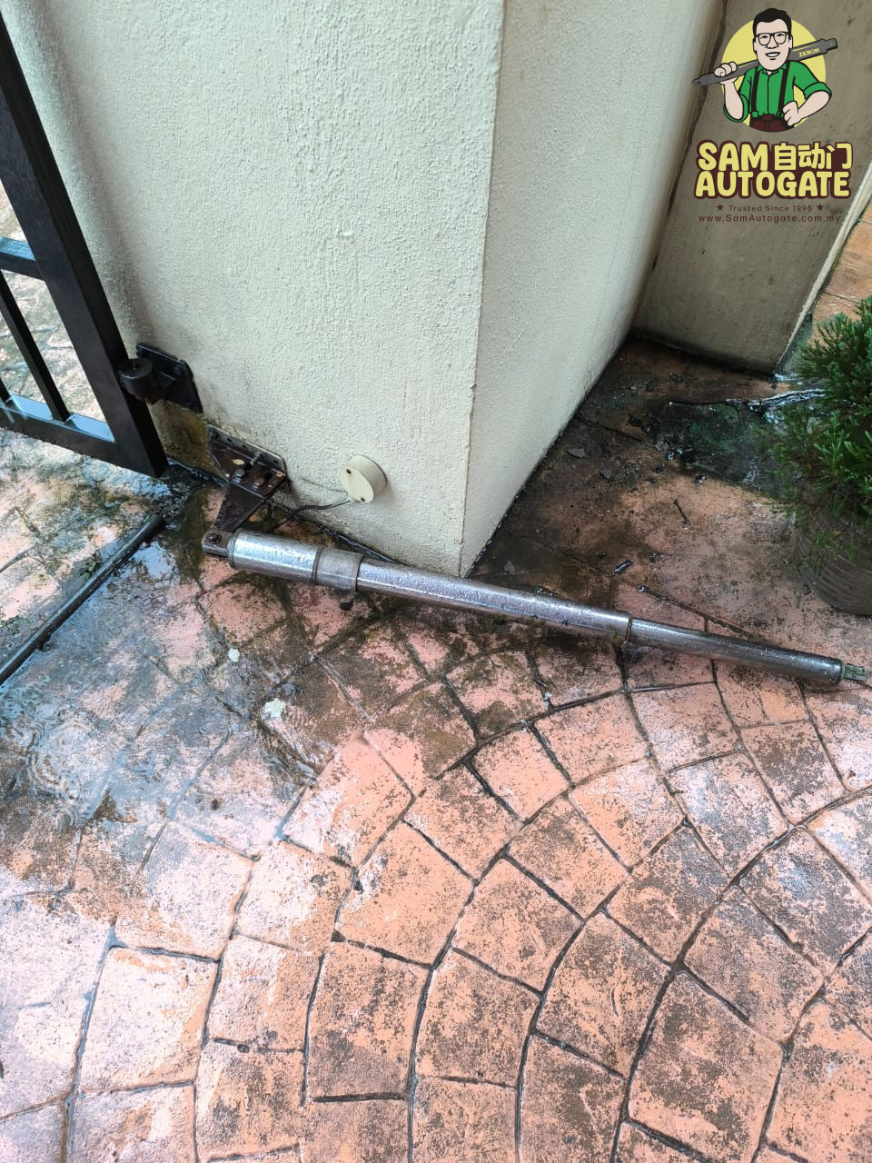 OAE Swing Autogate Lama Ampang