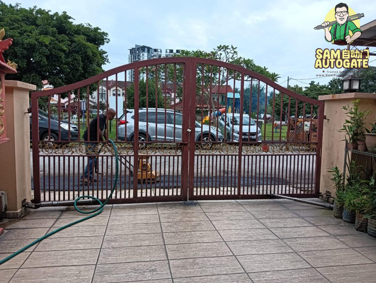 Pasang Swing Autogate Bukit Jalil