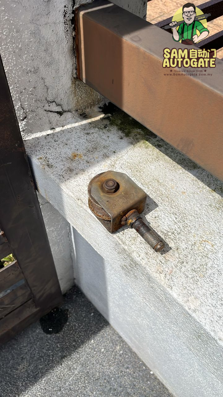 Repair Auto Gate Roller Bangi