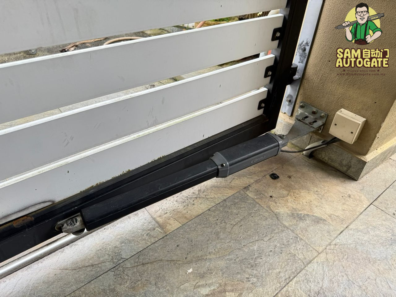 Tukar Arm Autogate Klang