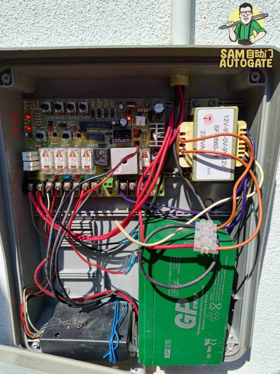Repair Receiver Autogate Kota Warisan