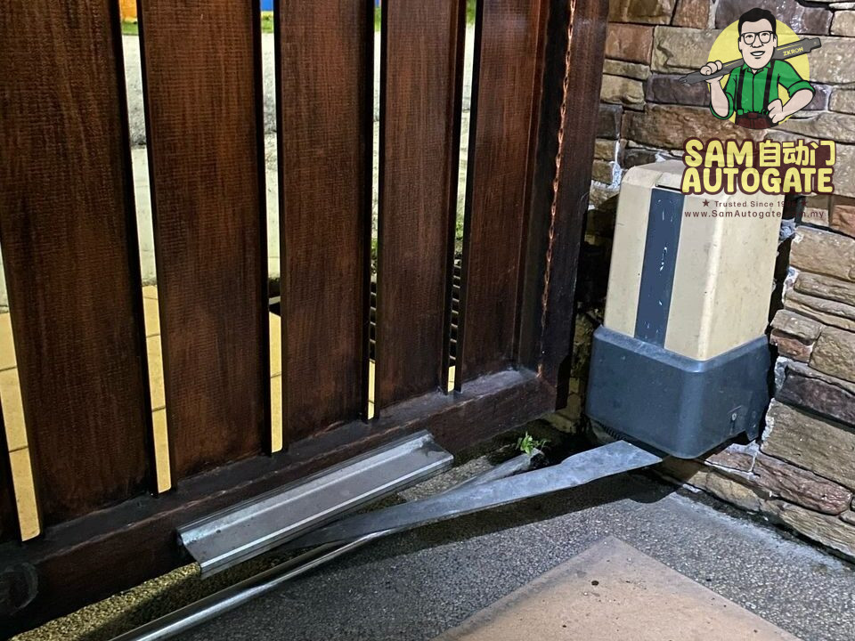 Install New Autogate Bandar Utama