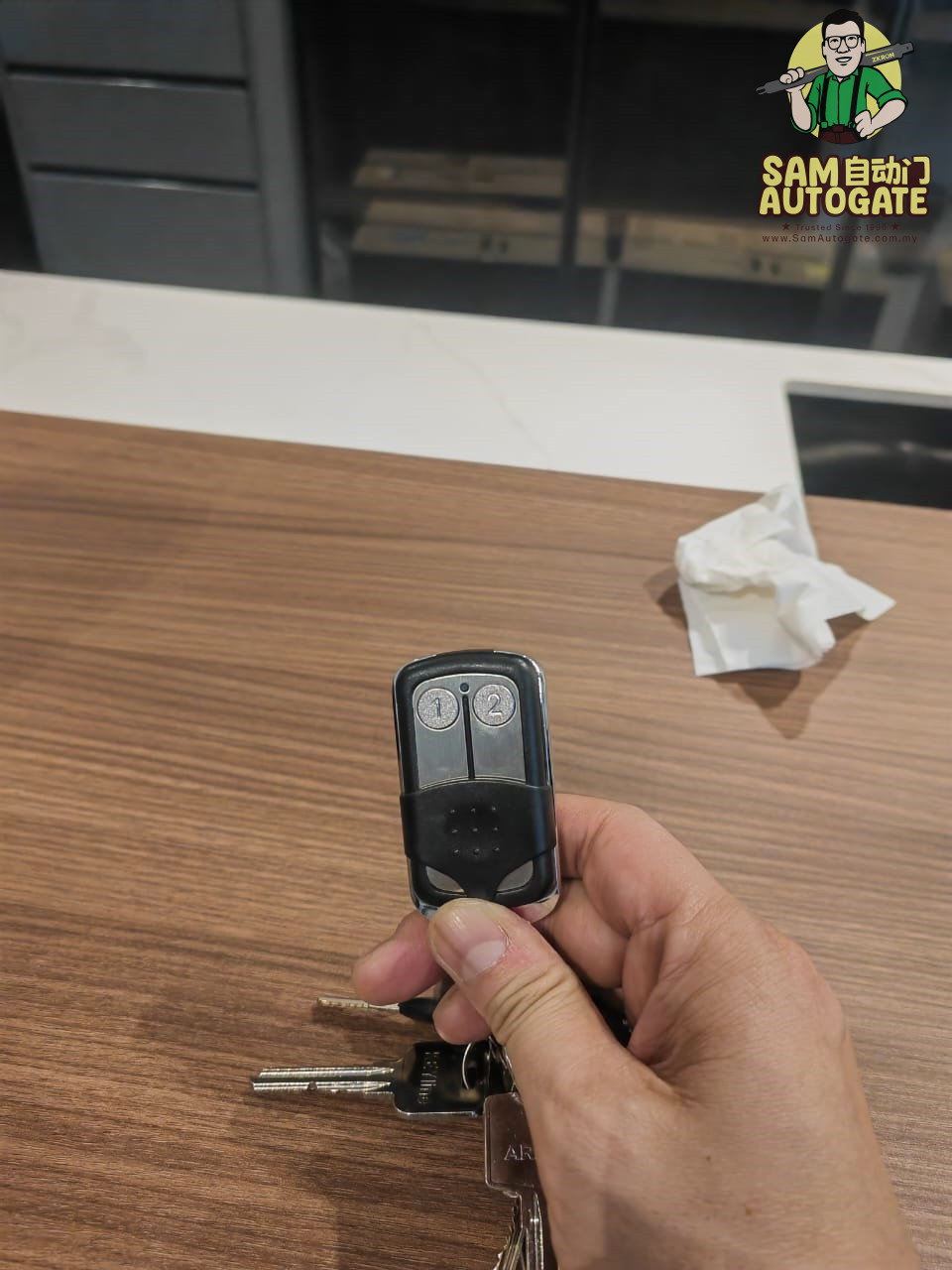 Baiki Autogate Remote Subang Jaya