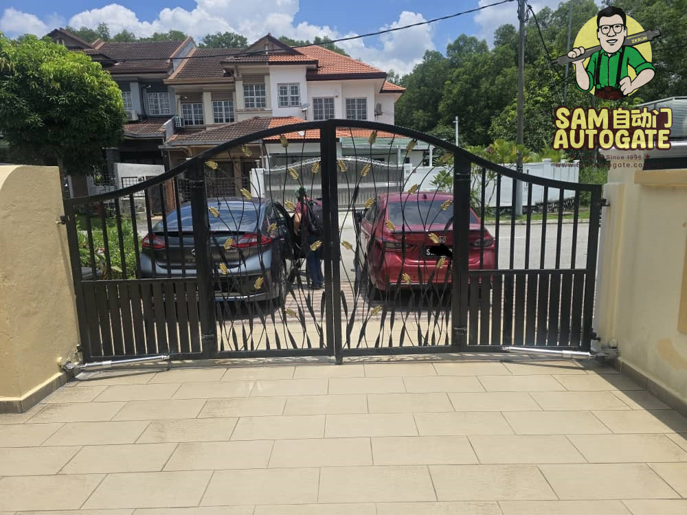 Folding Auto Gate Installation Ampang