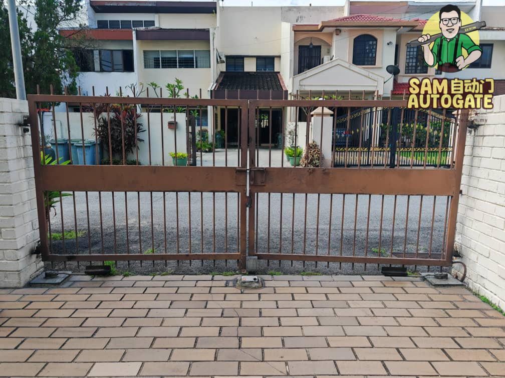 Swing Autogate Installation Kelana Jaya