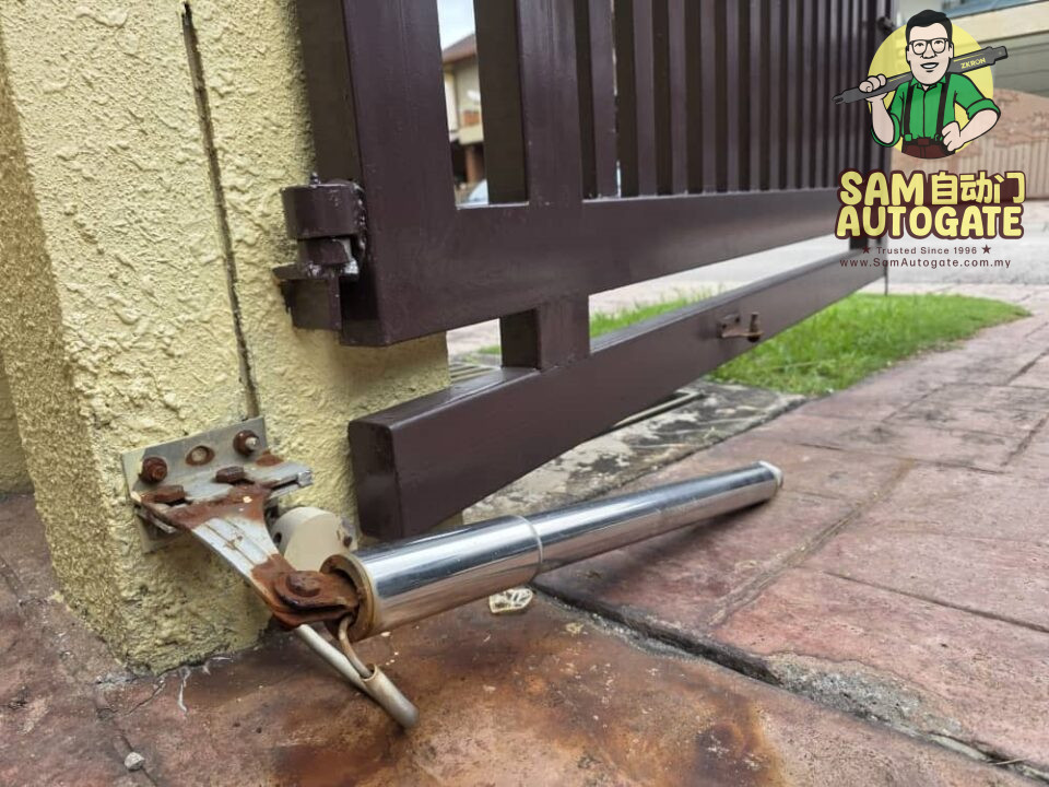 Swing Autogate Installation Denai Alam