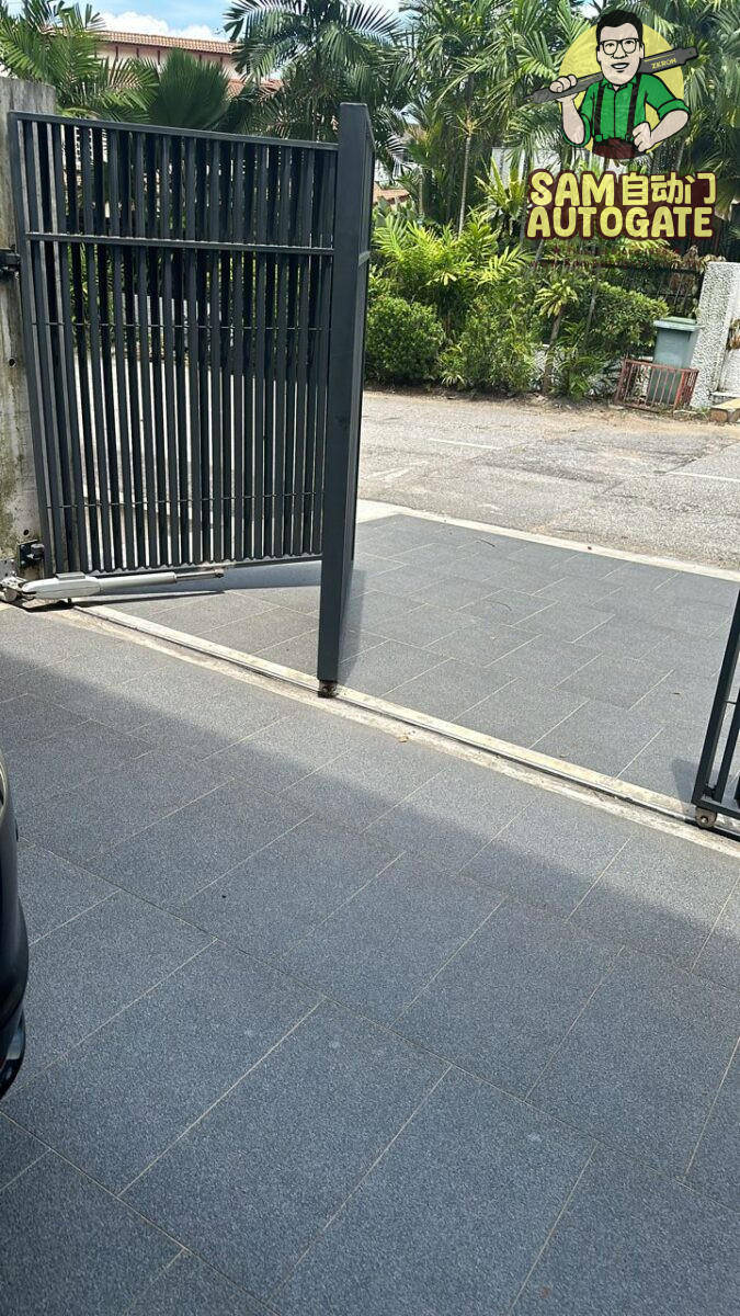 Baiki Autogate Folding Kotak Kemuning