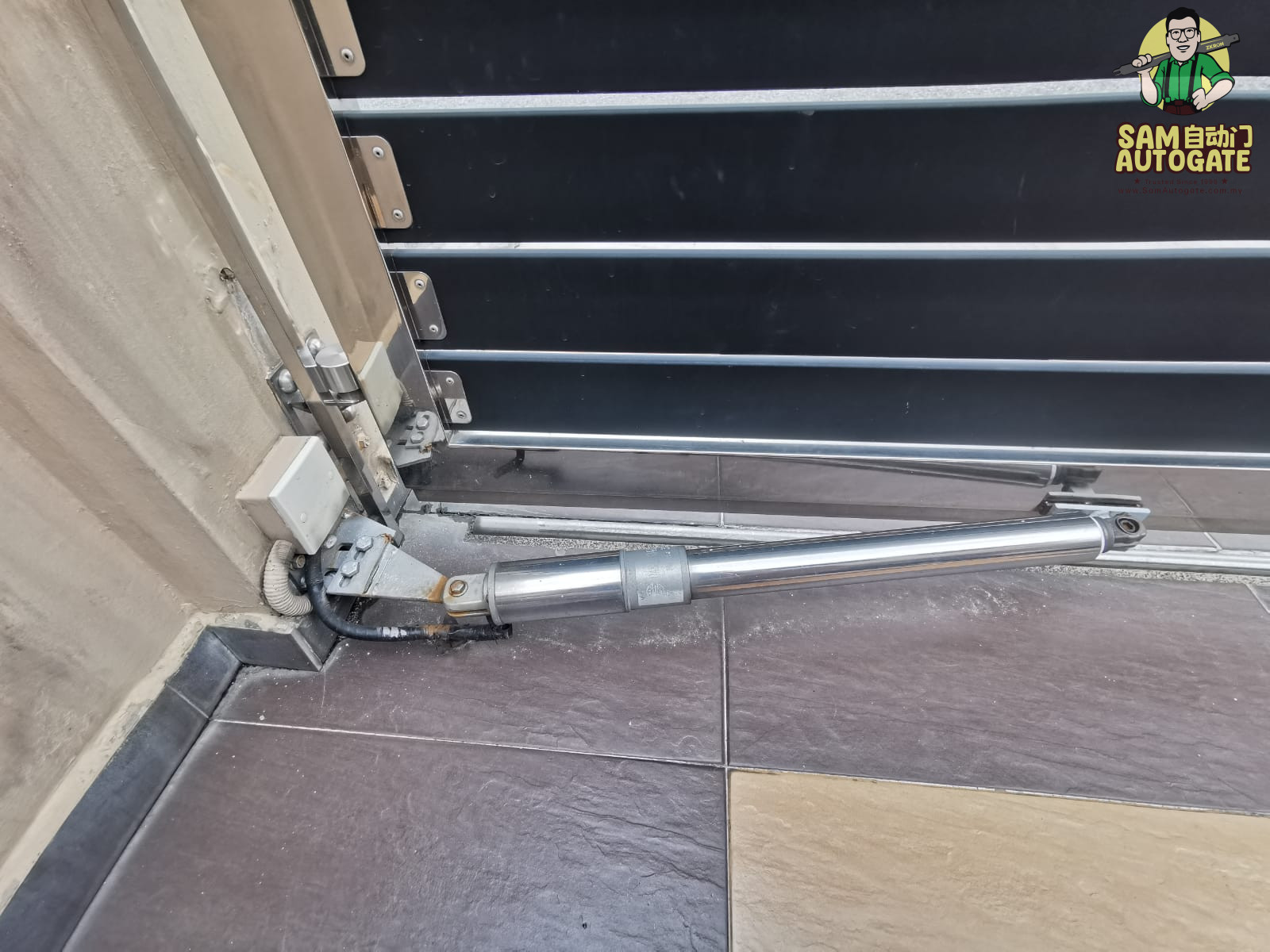 Pasang Autogate Tronica Seri Kembangan