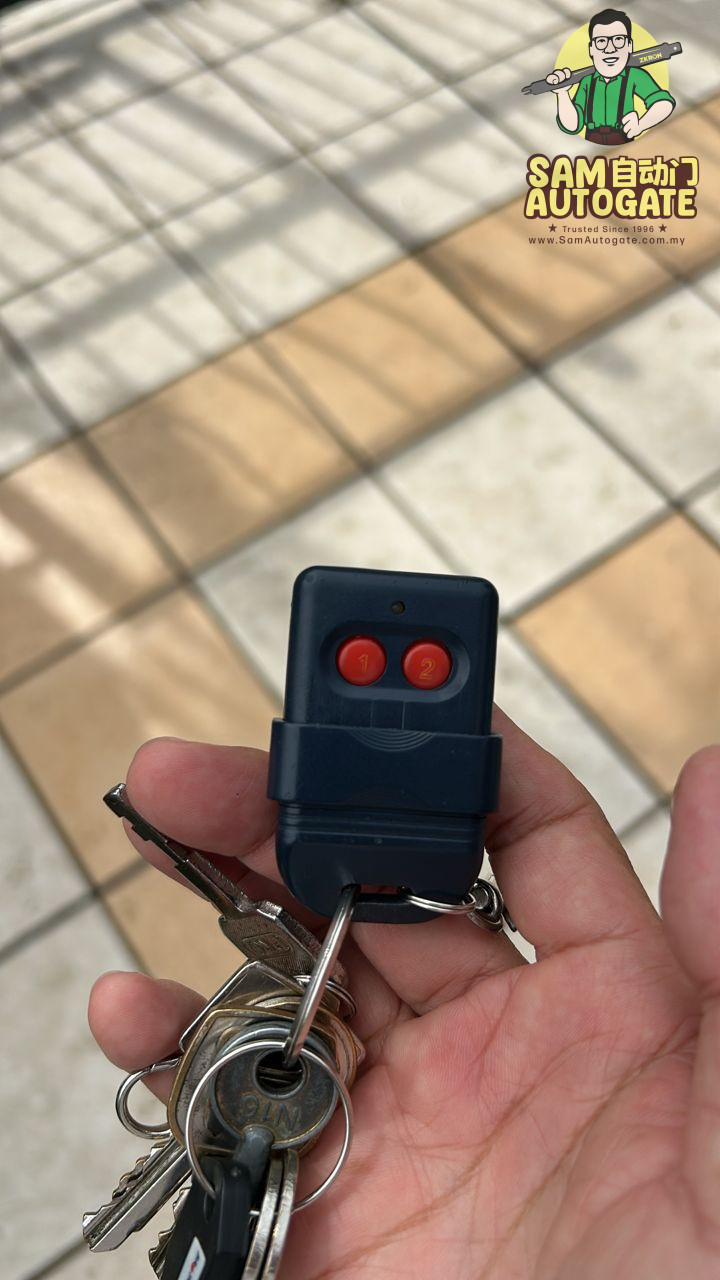 Tukar Remote Autogate Denai Alam