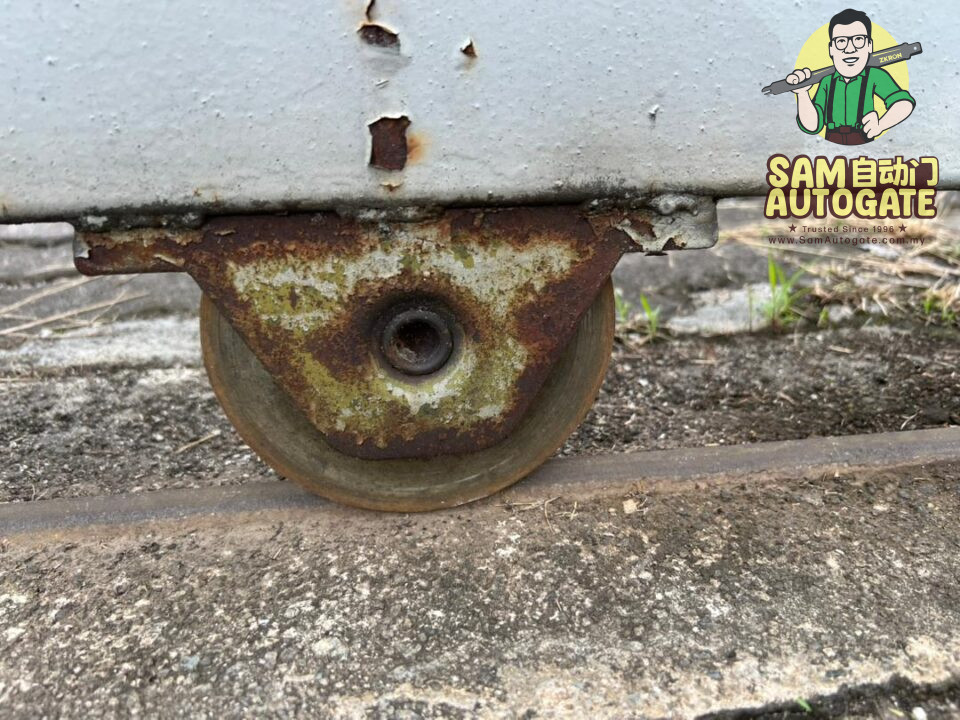 Repair Sliding Auto Gate Wheel Kota Damansara