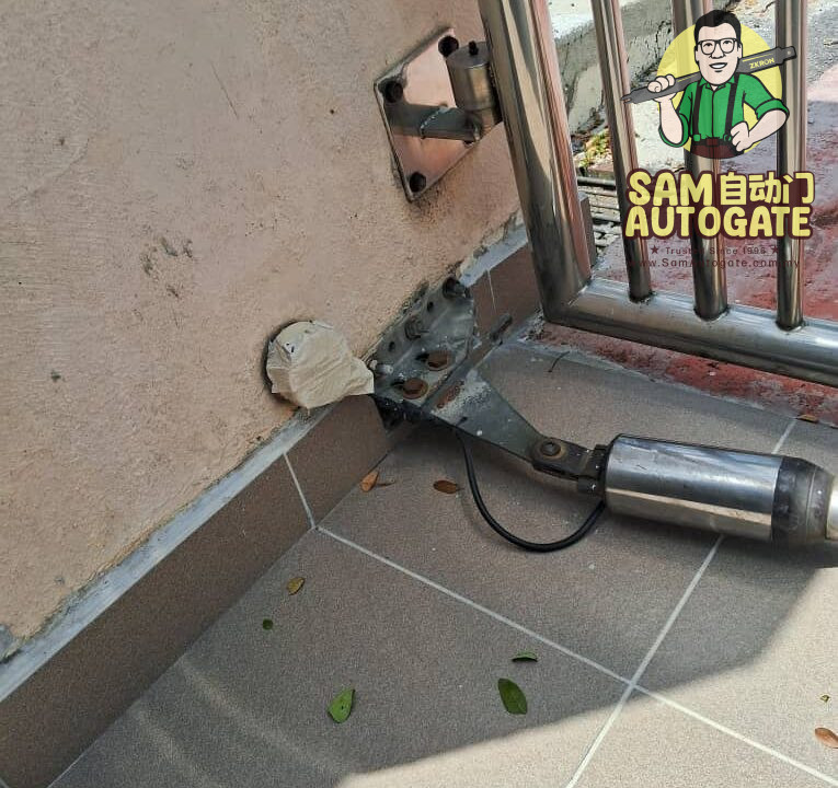 Swing Arm Autogate Installation Klang