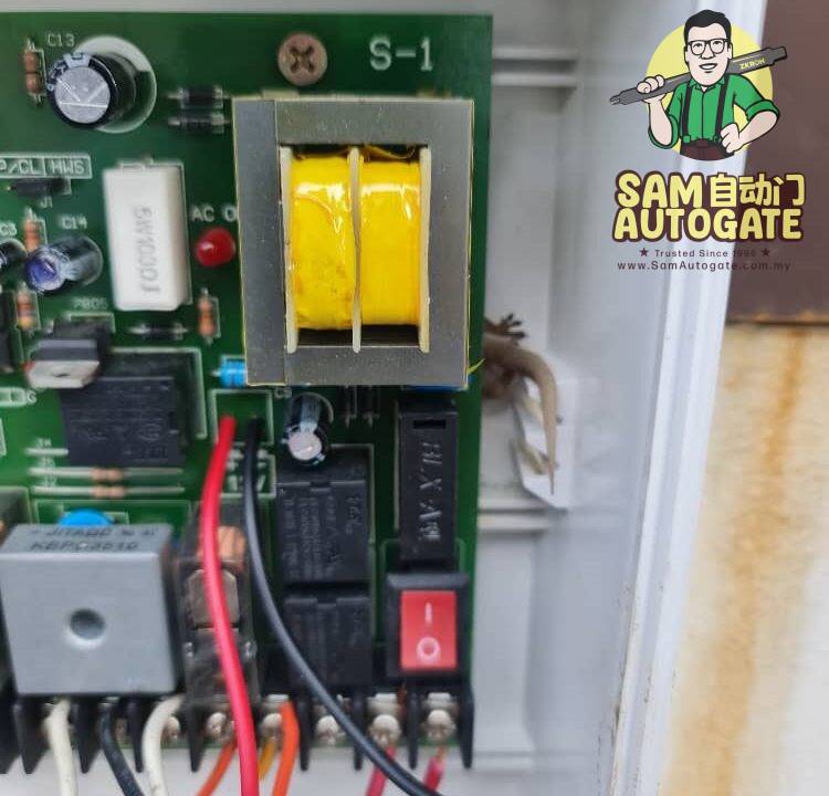 Repair Autogate Board Alam Impian