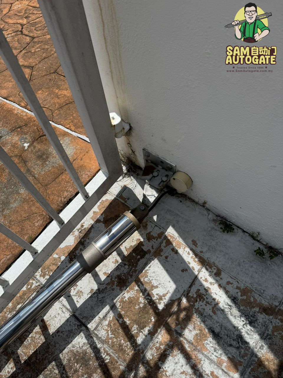 Stainless Steel Arm Autogate Repair Damansara