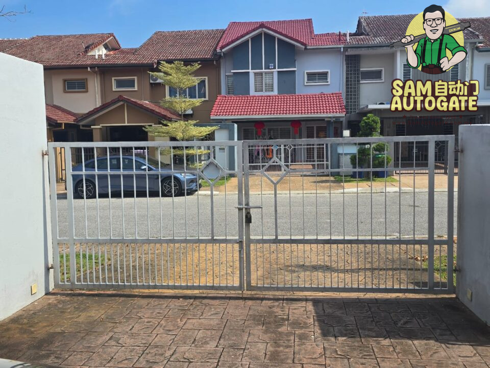 Install Tronica Autogate Kotak Kemuning