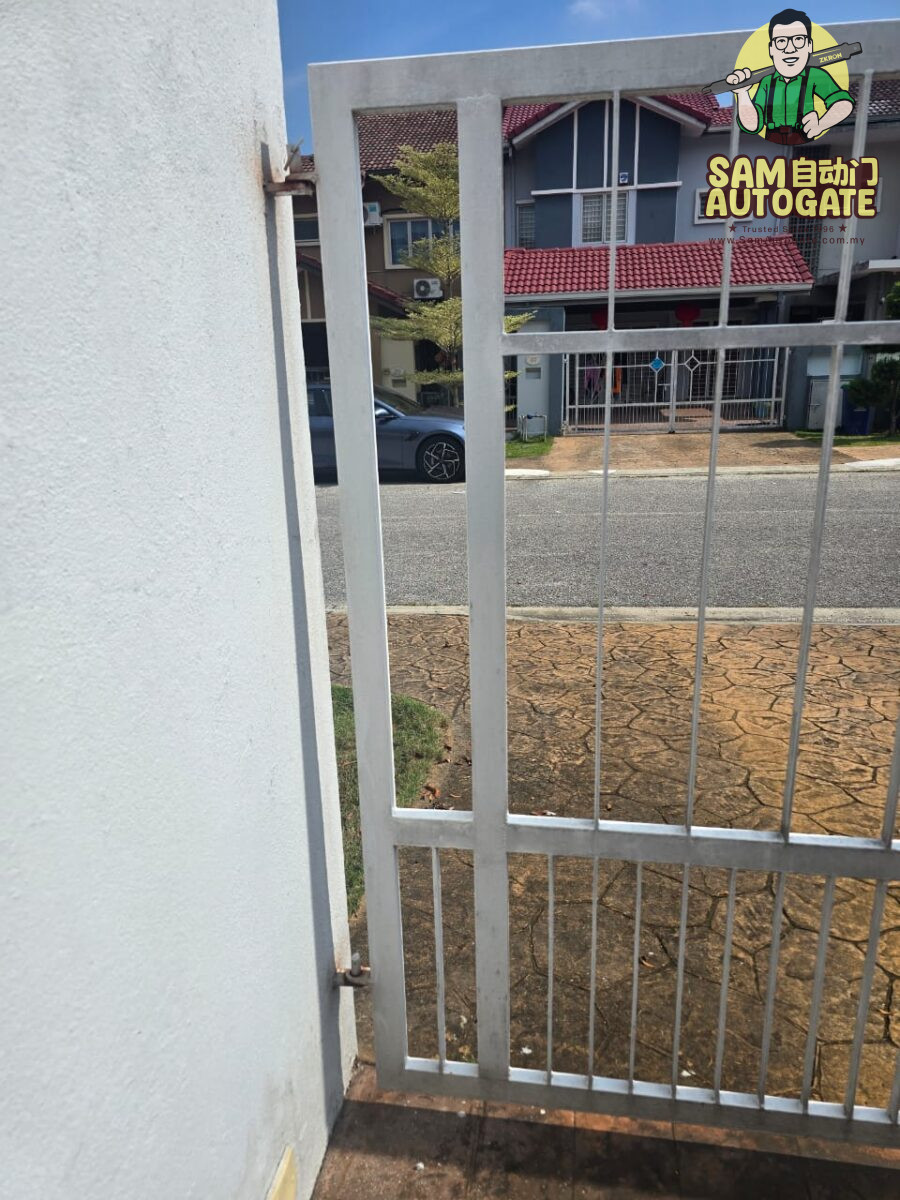 Repair Auto Gate Bearing Kotak Kemuning