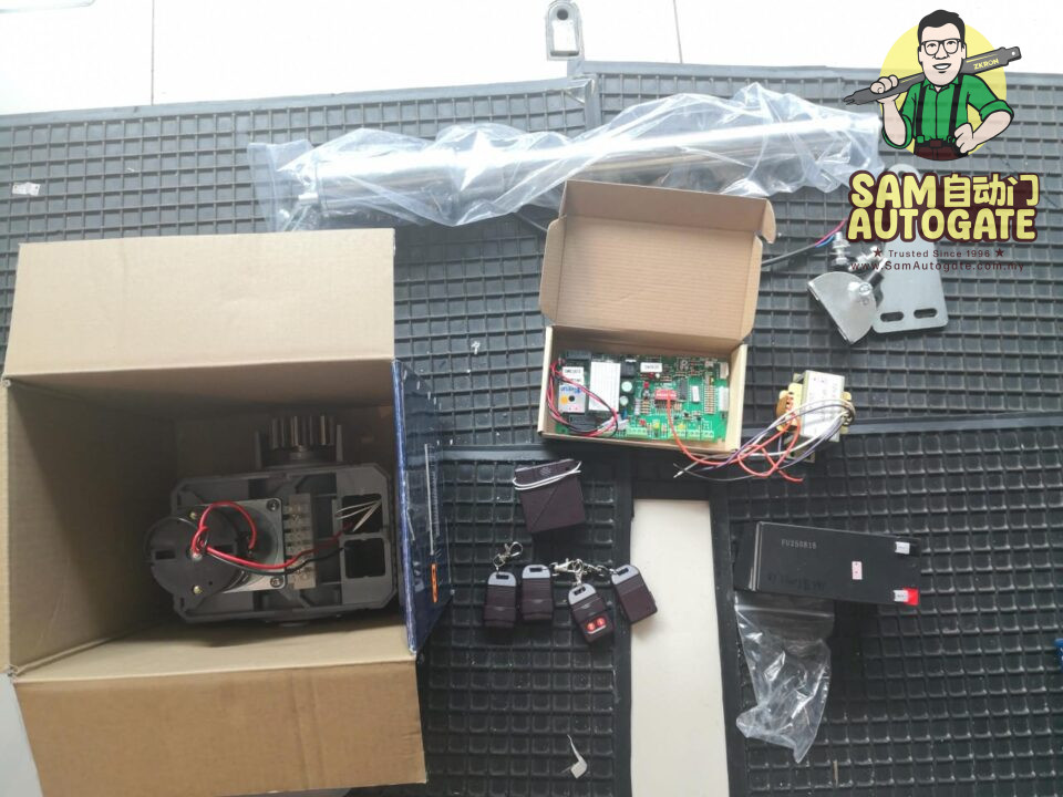 Sliding Autogate Motor Set Damansara