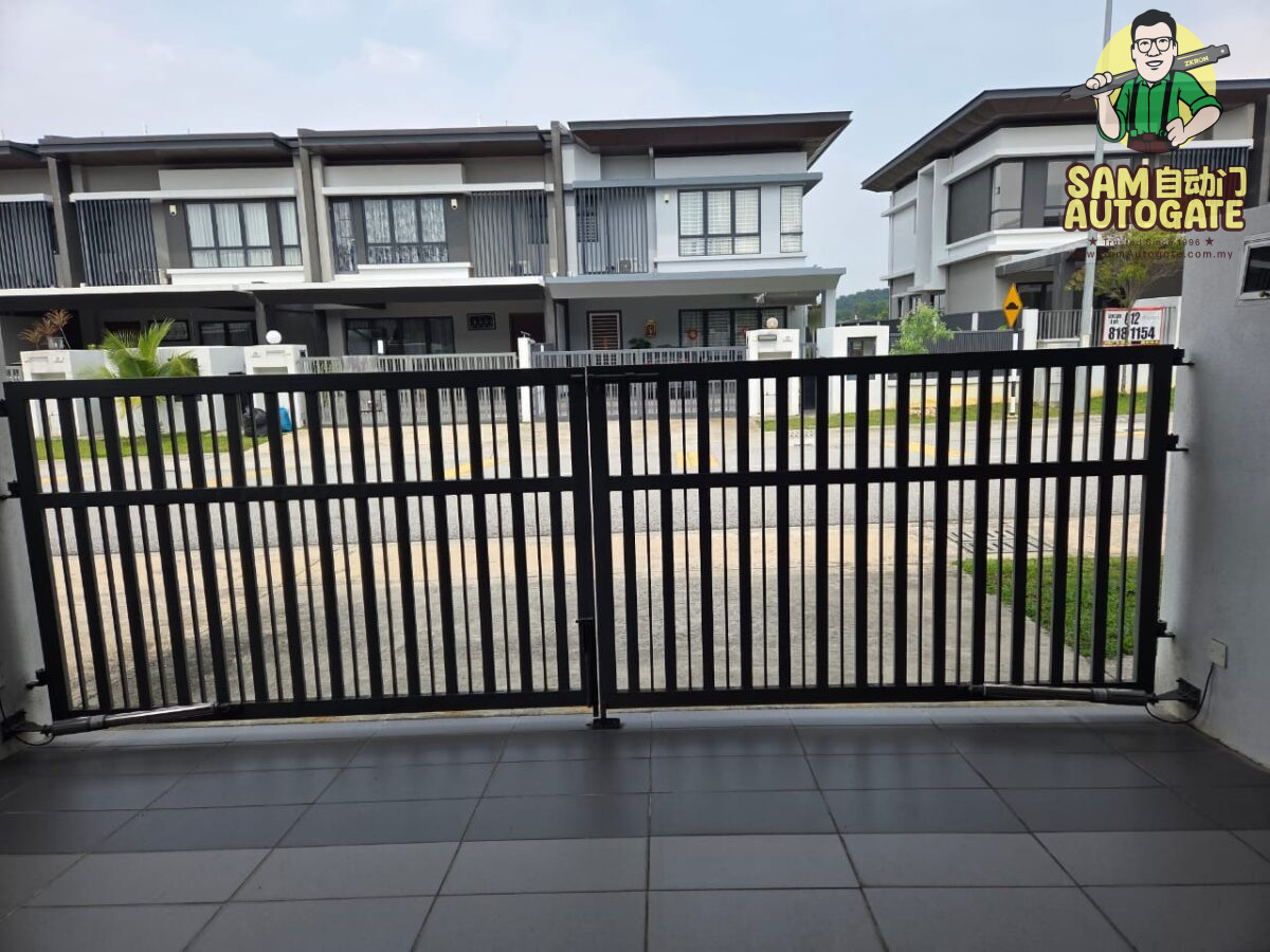 Baiki Swing Autogate Jalan Kebun