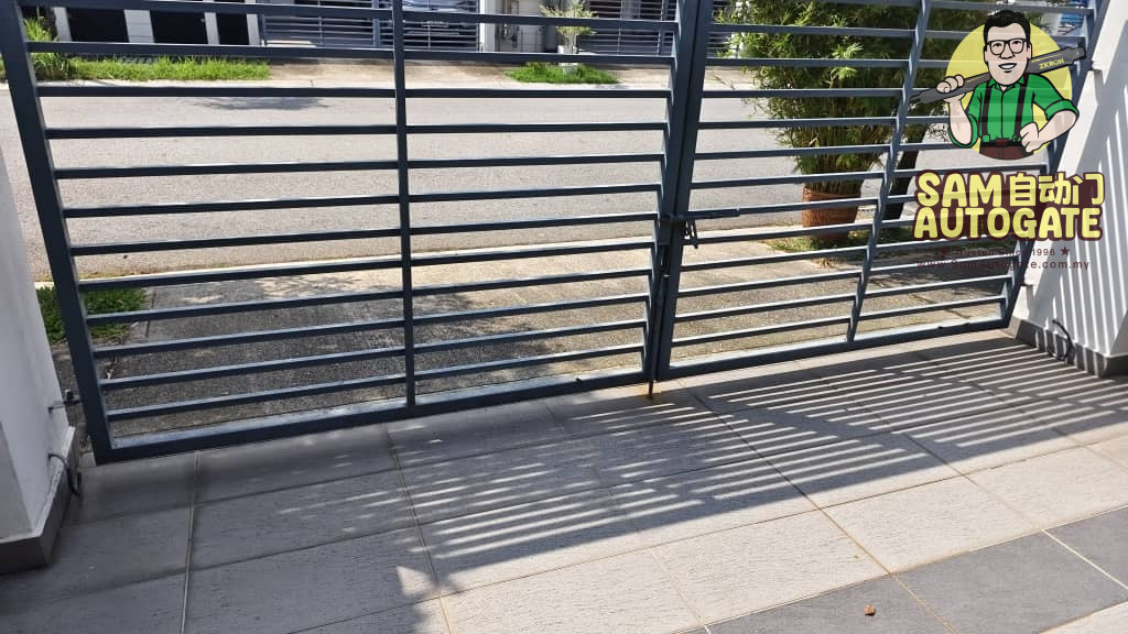 Swing Autogate Installation Setia Alam